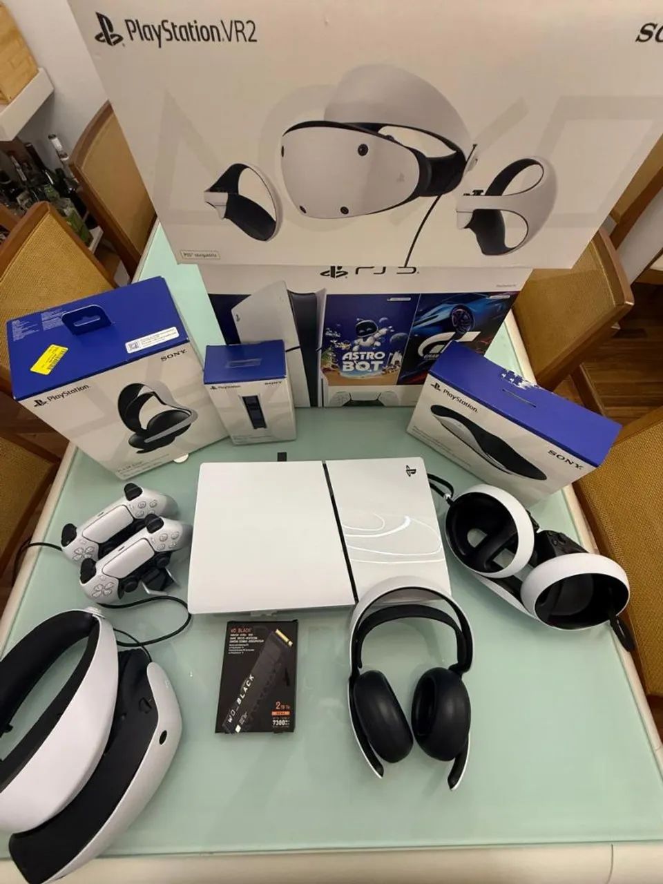 PlayStation 5 com 3 TB é kit completo