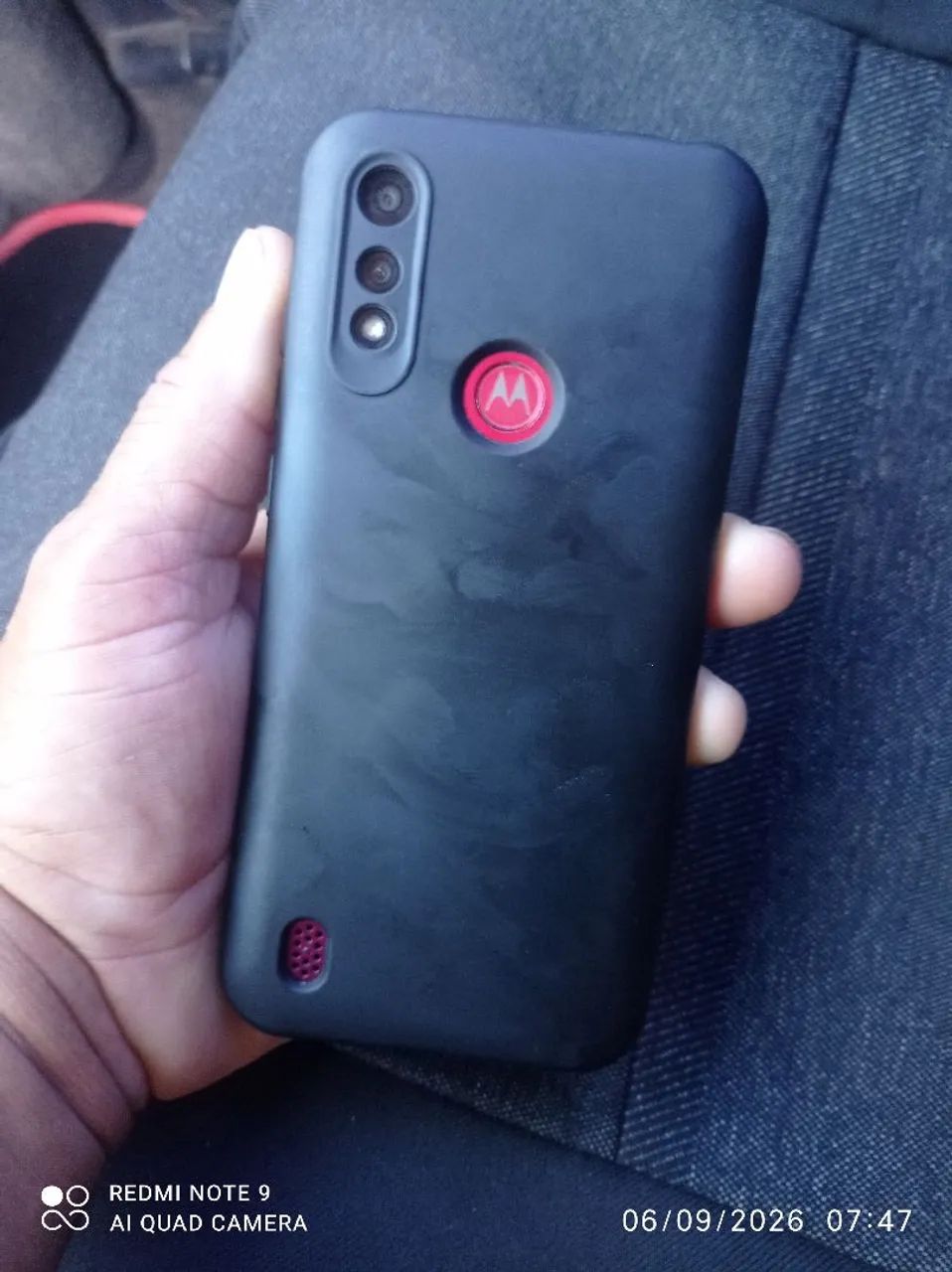 Celular moto e6s 64gb funcionando perfeitamente bem conservado - Foto 4