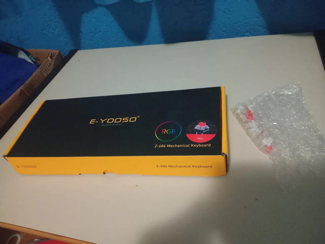 Kit teclado e-yooso+mouse ajazz 139 pro e Bonsai - Foto 3