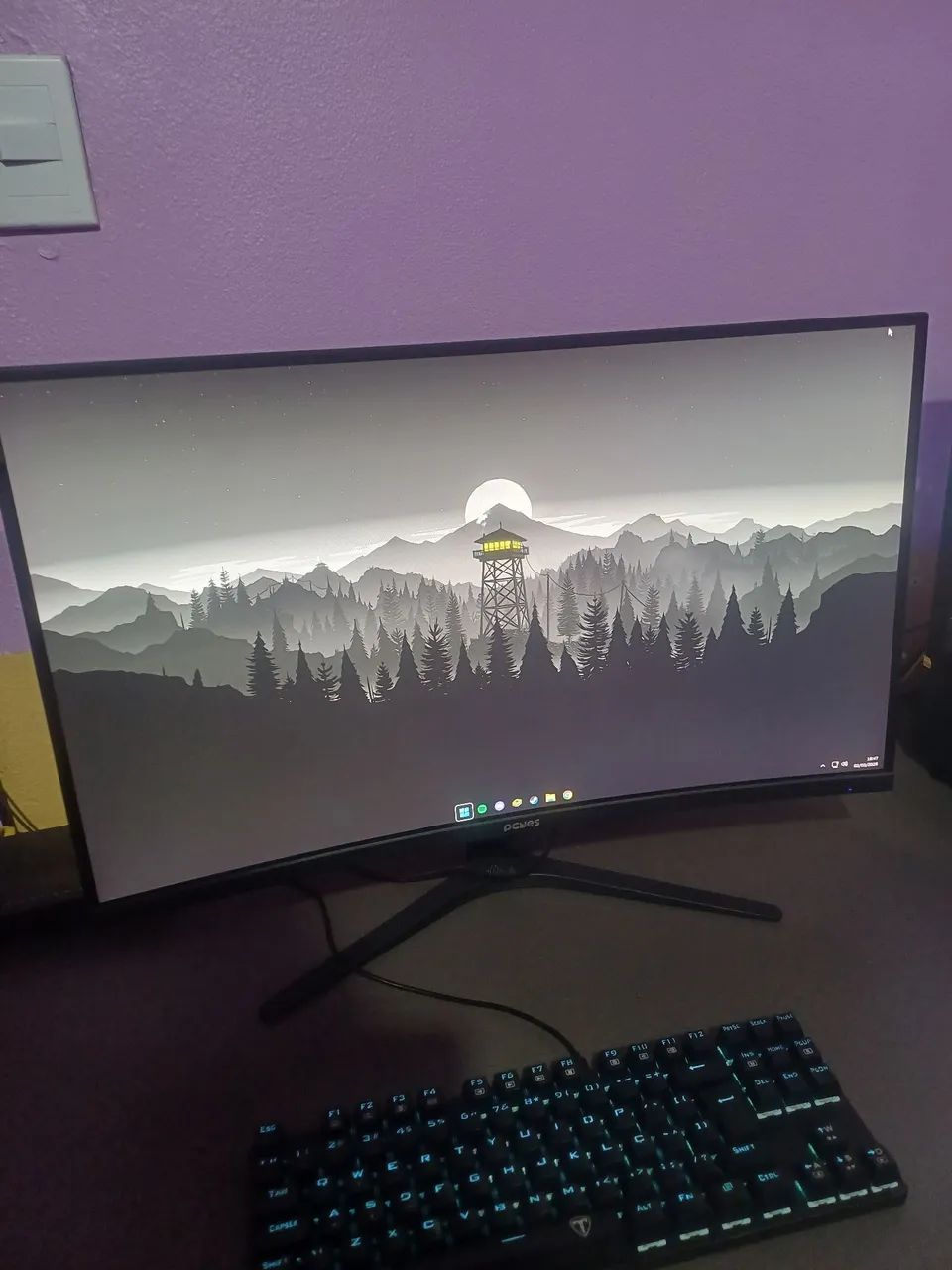 Monitor Curvo O-creed 060 27" Full Hd 165hz 1ms PCyes