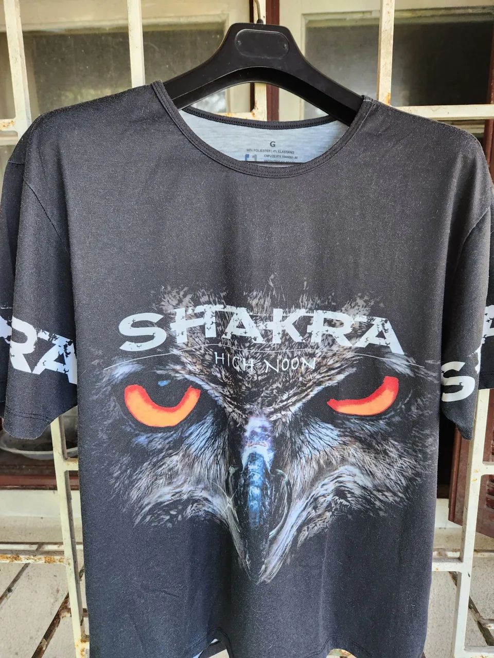Camiseta da banda Shakra G