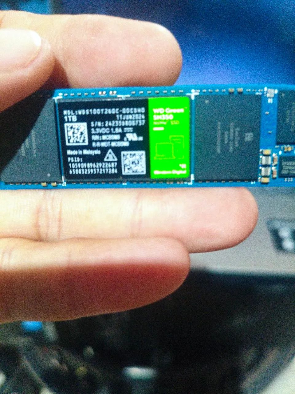 SSD Nvme 1 tera WD - Foto 2