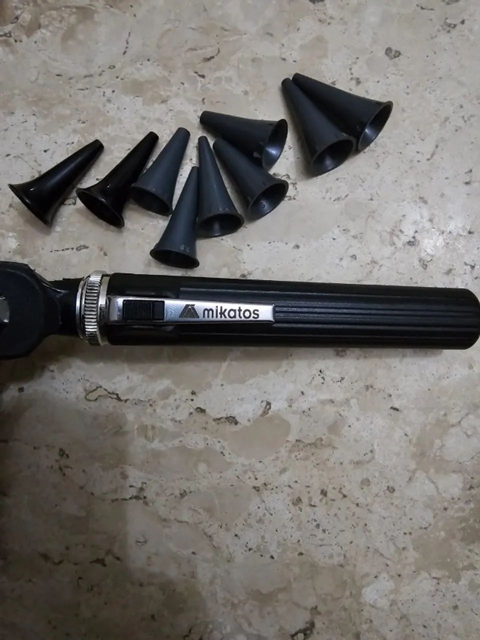 Otoscópio LED Mikatos Profissional Luz Branca