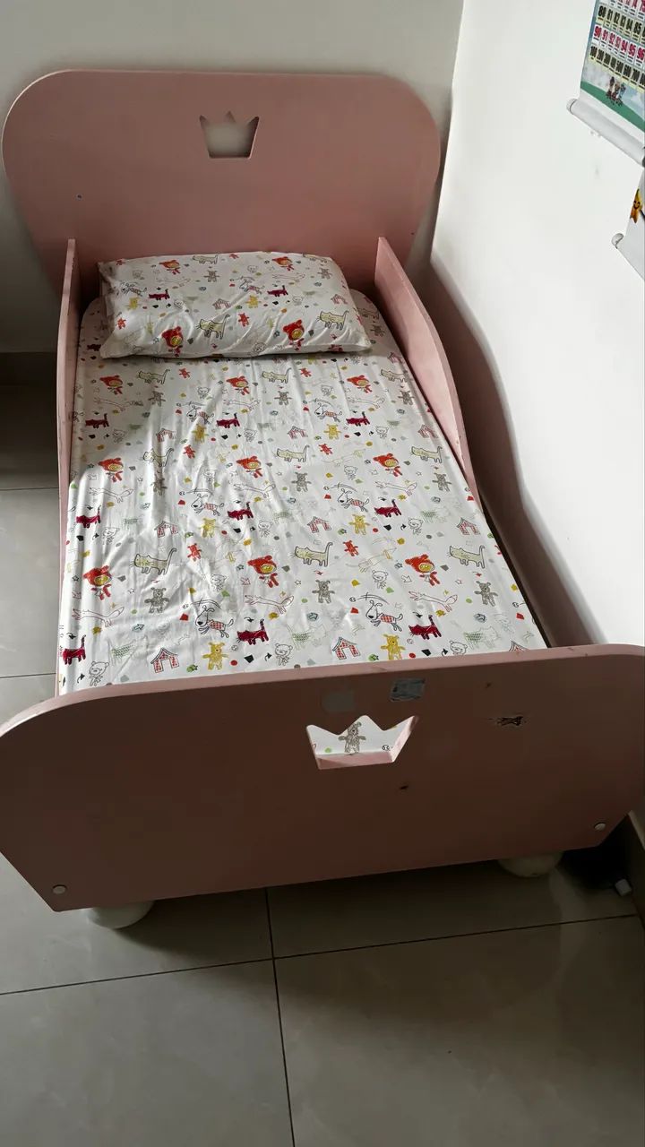 Cama princesa 100% madeira  - Foto 3