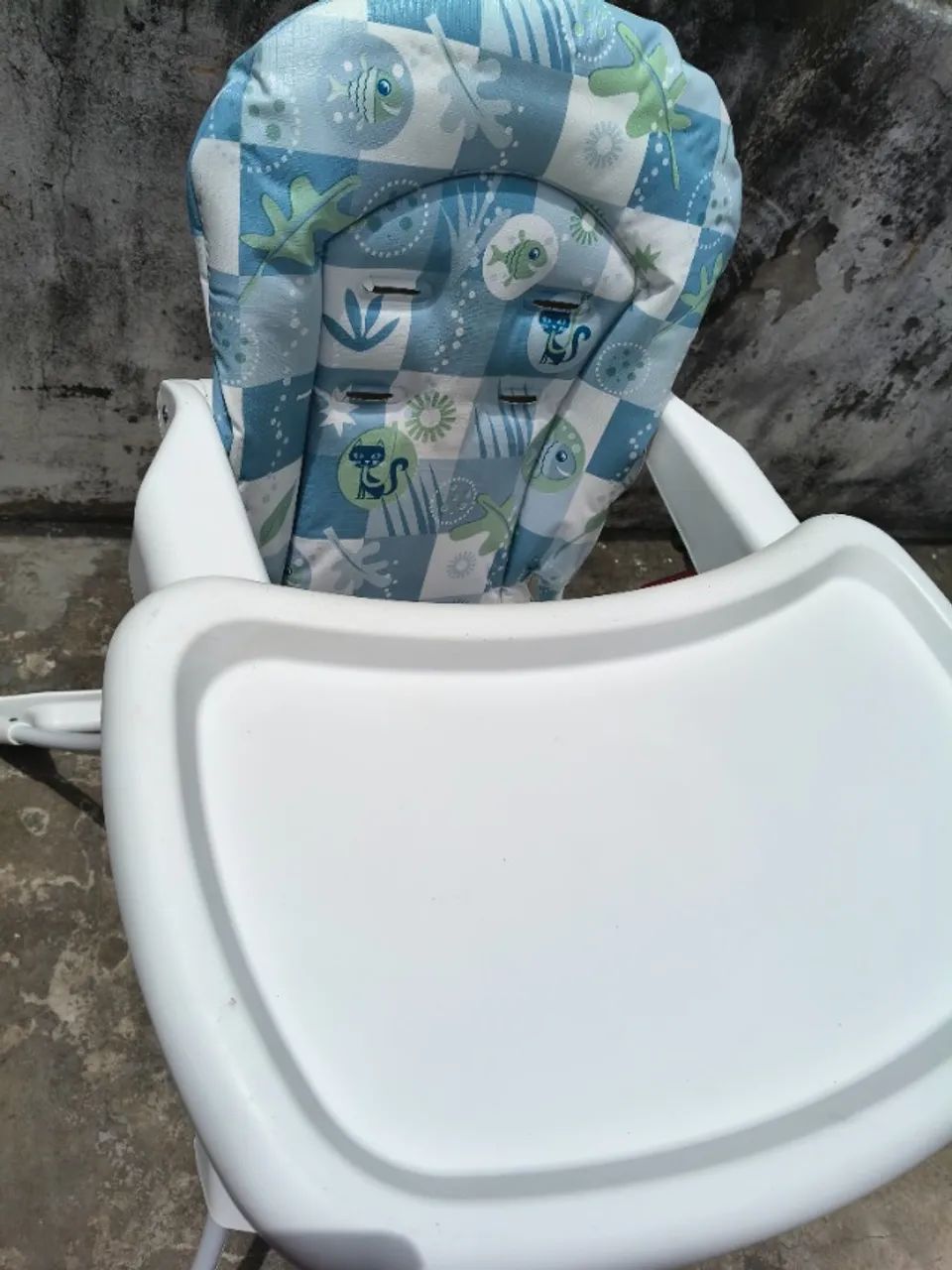 Cadeira de alimentação burigotto bebê menino - Foto 3