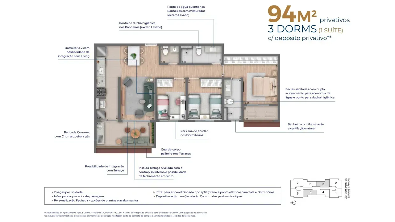 PLANTA 94m²
