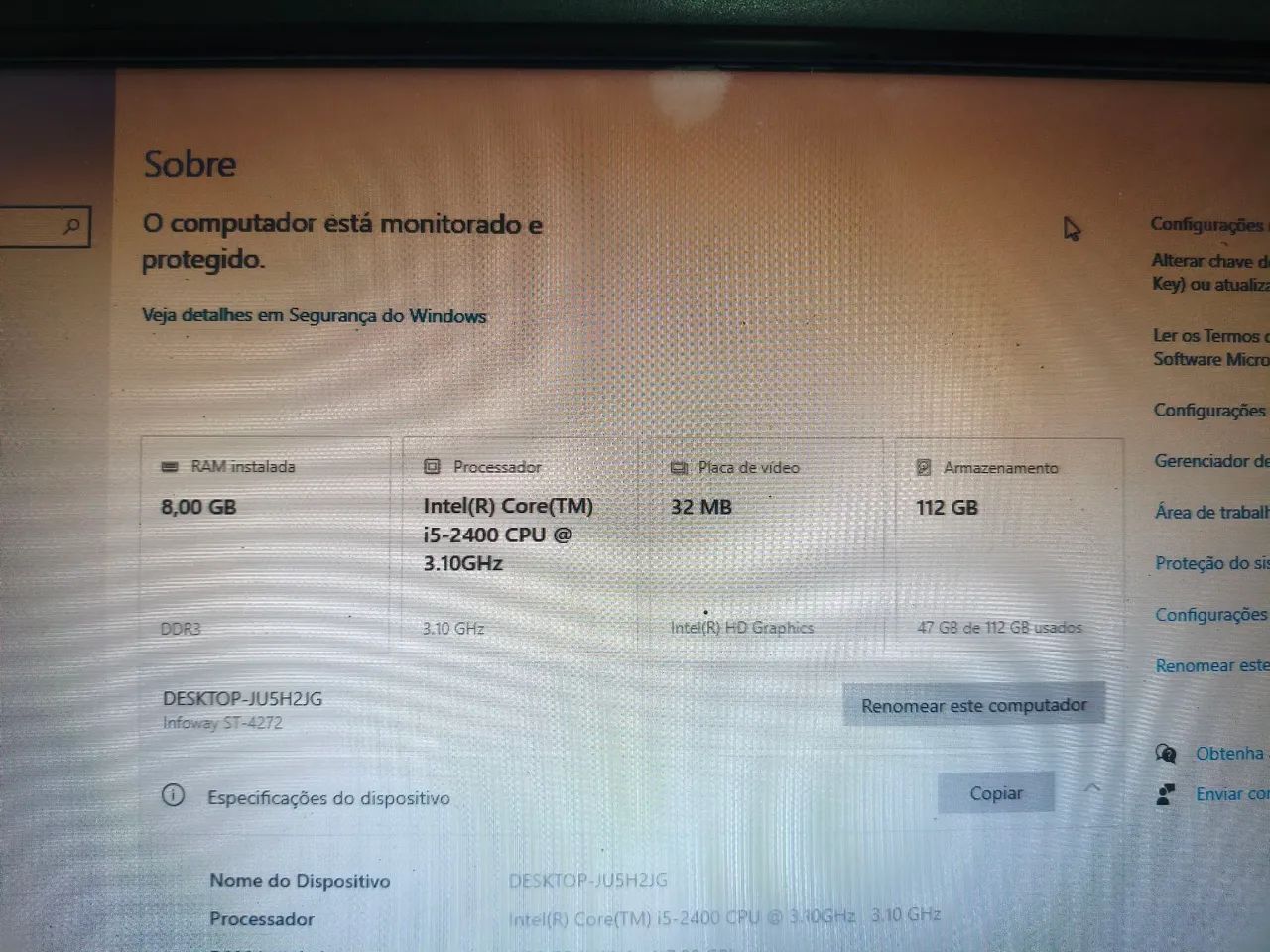 Computador Desktop SSD  - Foto 5