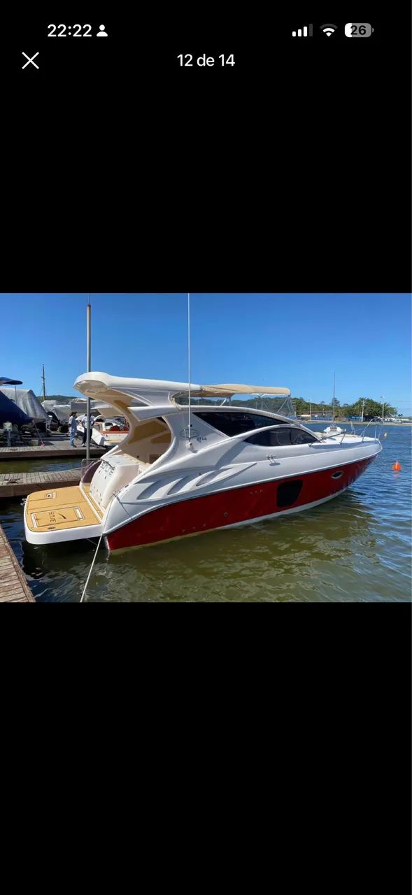 Lancha 32 pés sun line star 2015
