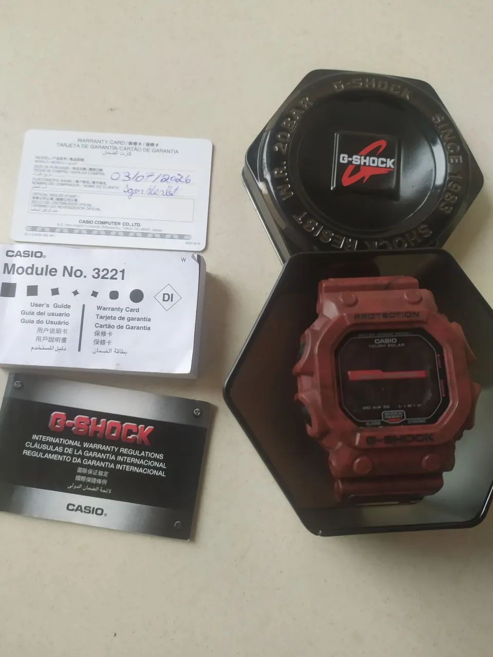 Relógio casio gw56sl4 - Foto 2