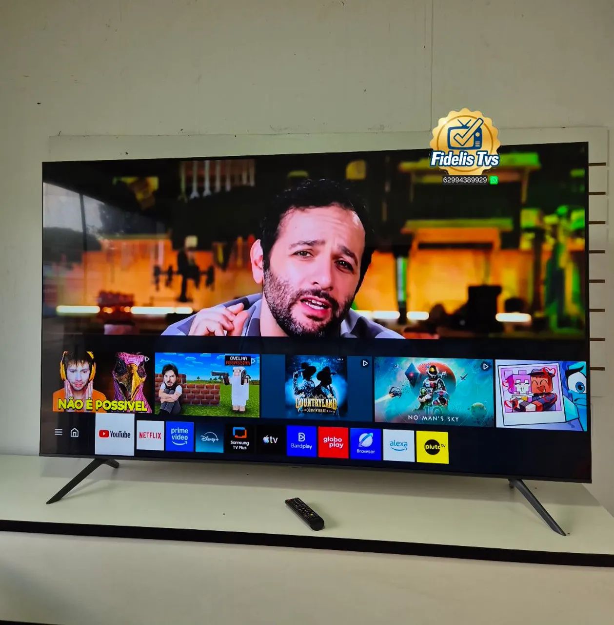 75 SAMSUNG TV SMART WIFI COMPLETA 4K SEMINOVA  - Foto 5