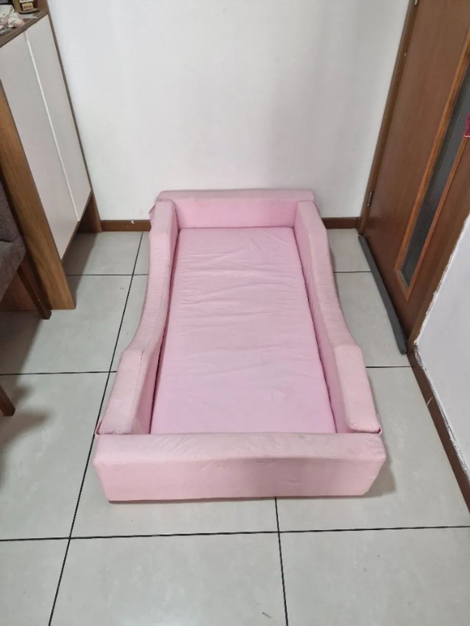 Cama Montessoriana Infantil Rosa - Foto 3