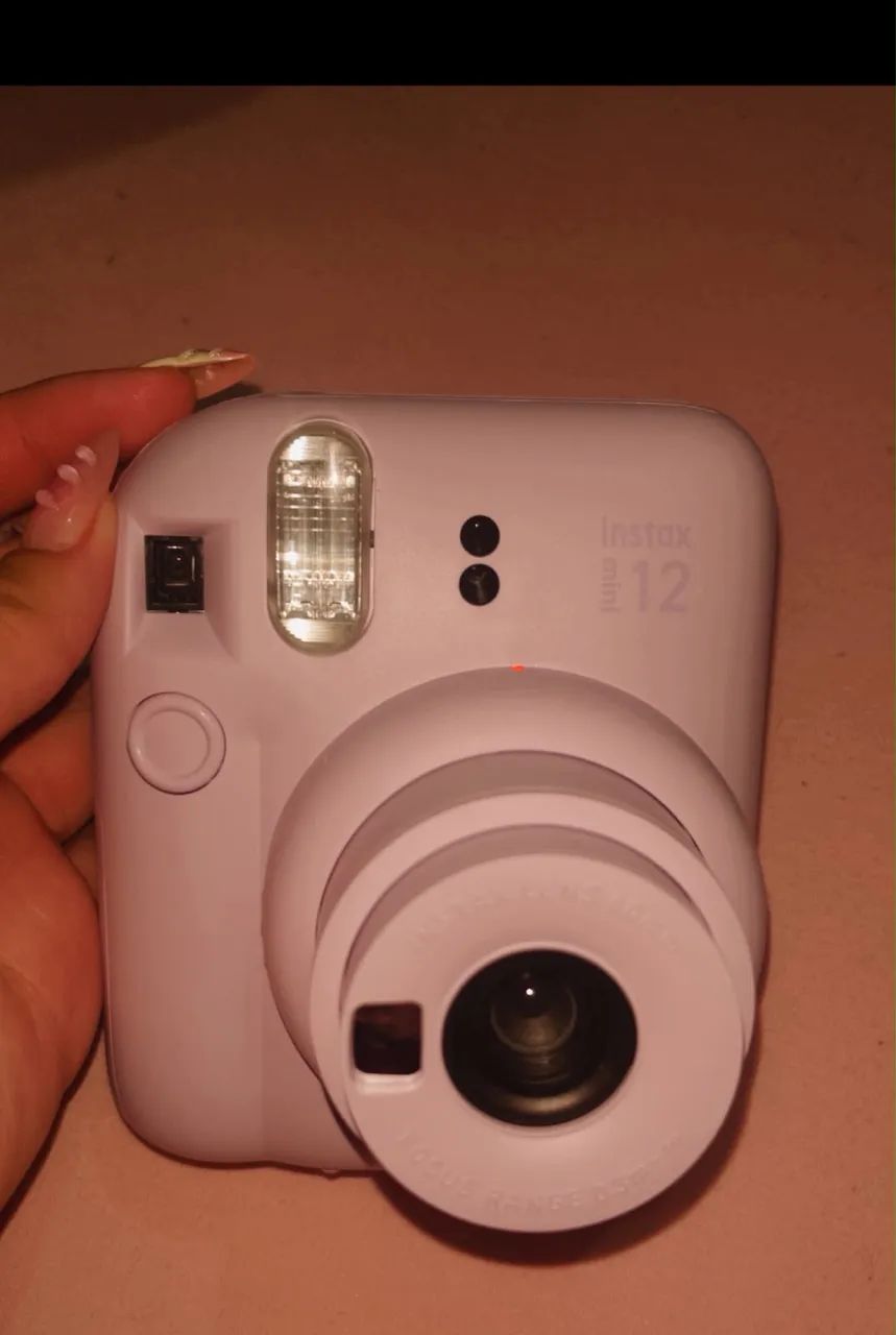 Câmera profissional polaroide 12 mini