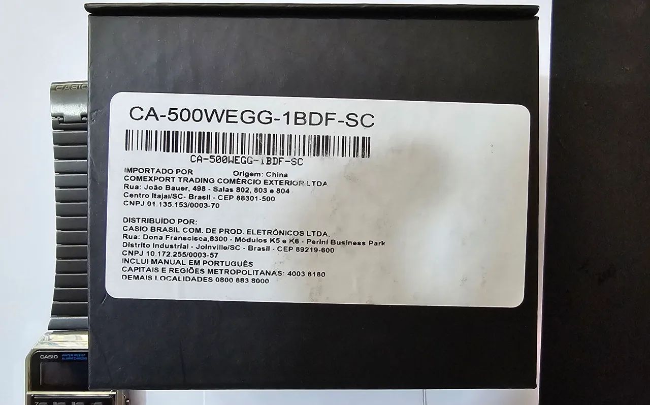 Relógio Casio CA-500WEGG-B (Novo sem uso) - Foto 2