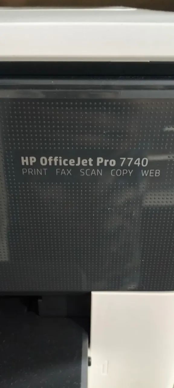 Impressora multifuncional HP OfficeJet Pro 7740  - Foto 4