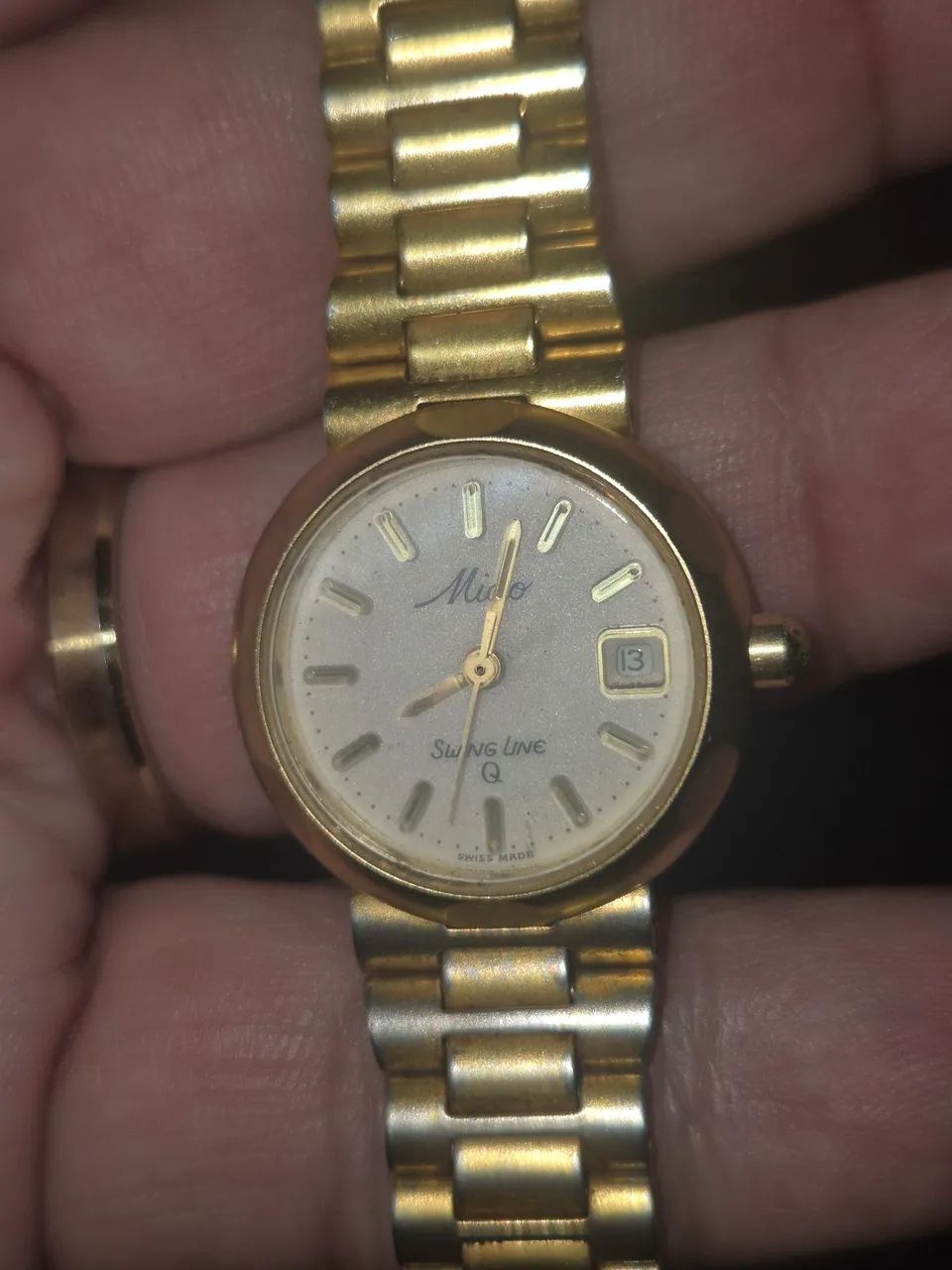 Relógio MIDO SWING LINE  À QUARTZ   -   FUNCIONANDO PERFEITAMENTE - Foto 2