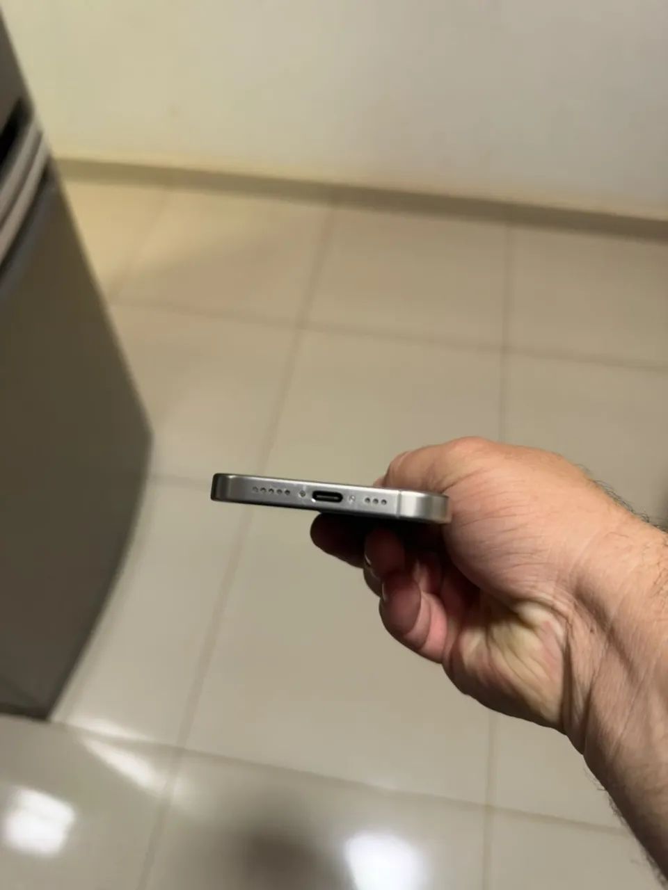 iPhone 15 pro 128GB TITÂNIO NATURAL - Foto 5