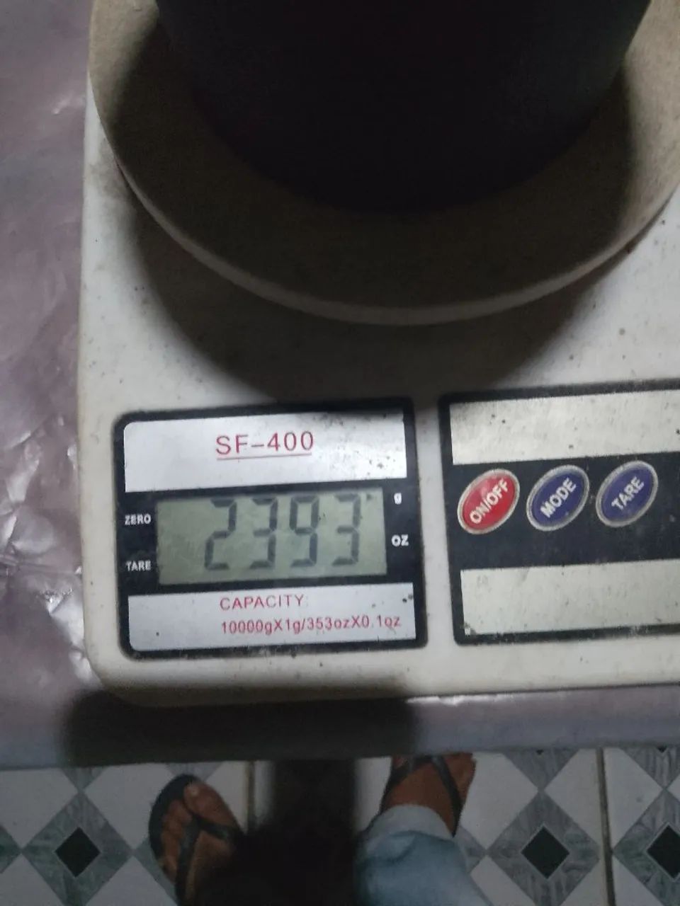Halteres de PVC fixo 2,3kg - Foto 2