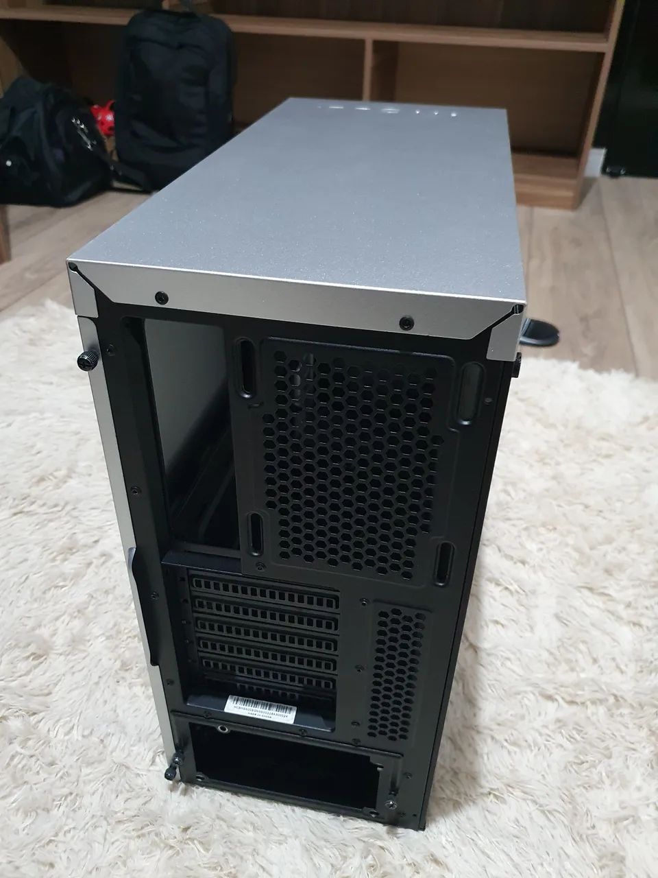 Gabinete Cooler Master Masterbox MS600 cor cinza/prata - Foto 3