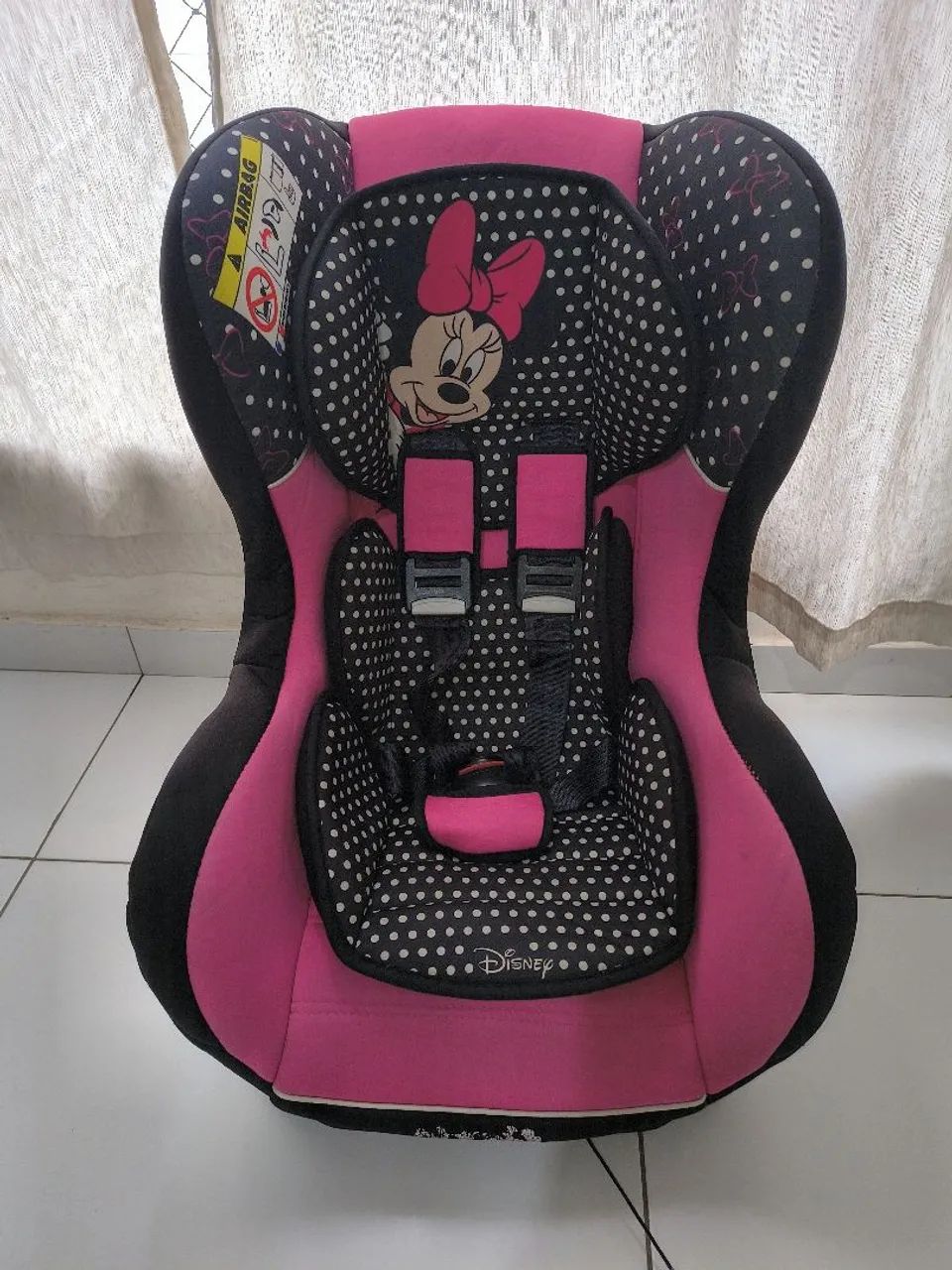 Cadeirinha para automóveis da Minnie  - Foto 4