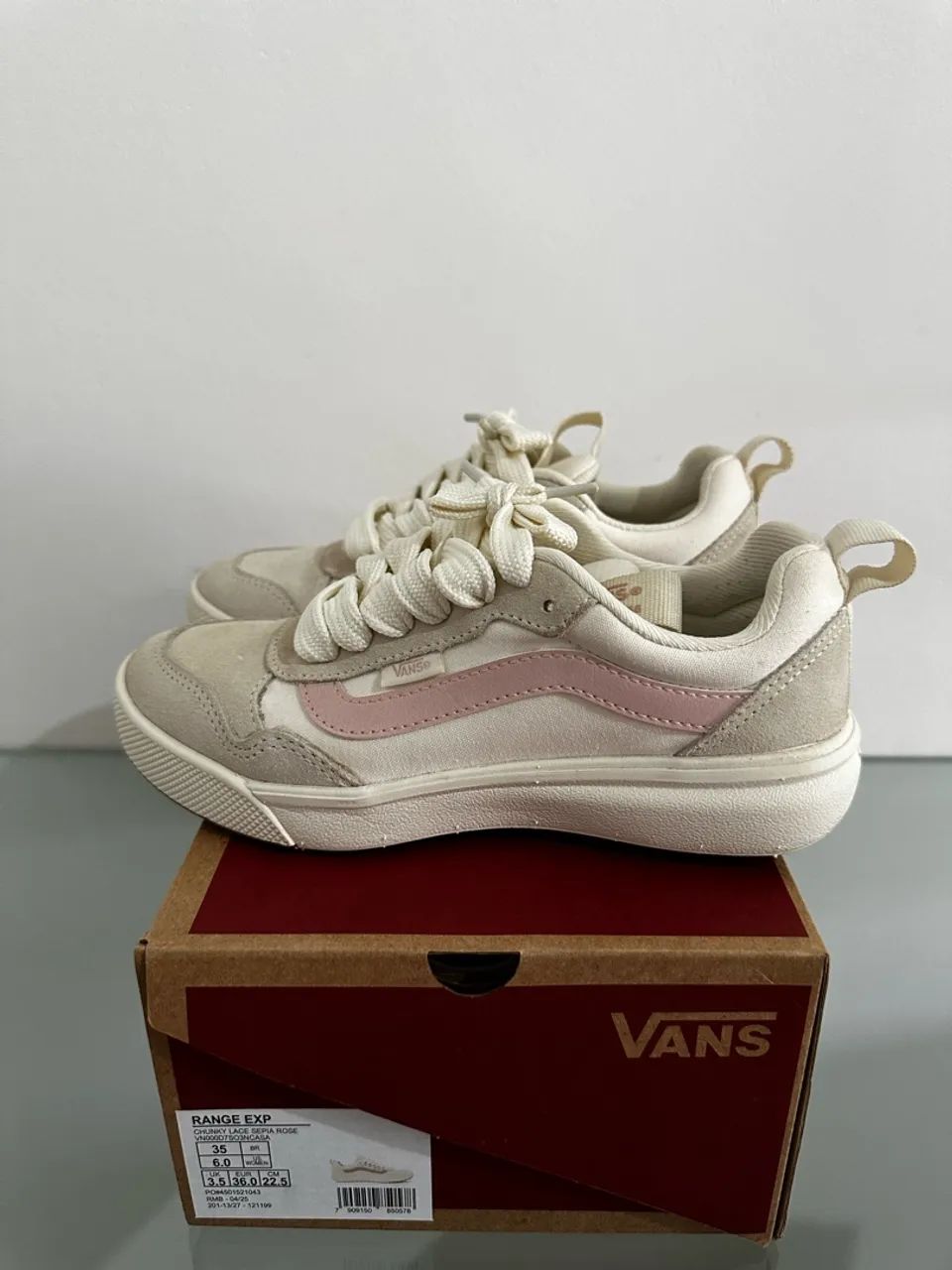 Vans original, Range Exp Chunky Lace Sépia Rose, acompanha caixa - Foto 2
