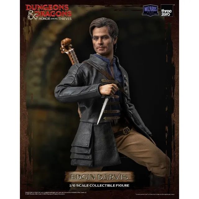 Boneco Edgin Darvis 1/6 Threezero Dungeons & Dragons: - Foto 4