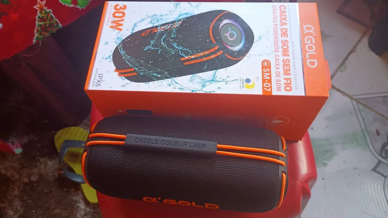 Caixa A Gold sem fio bluetooth 30W