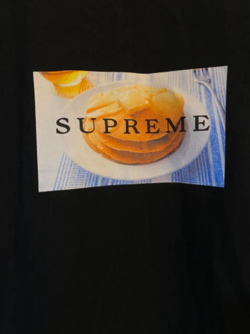 supreme pancakes tee black - Foto 2