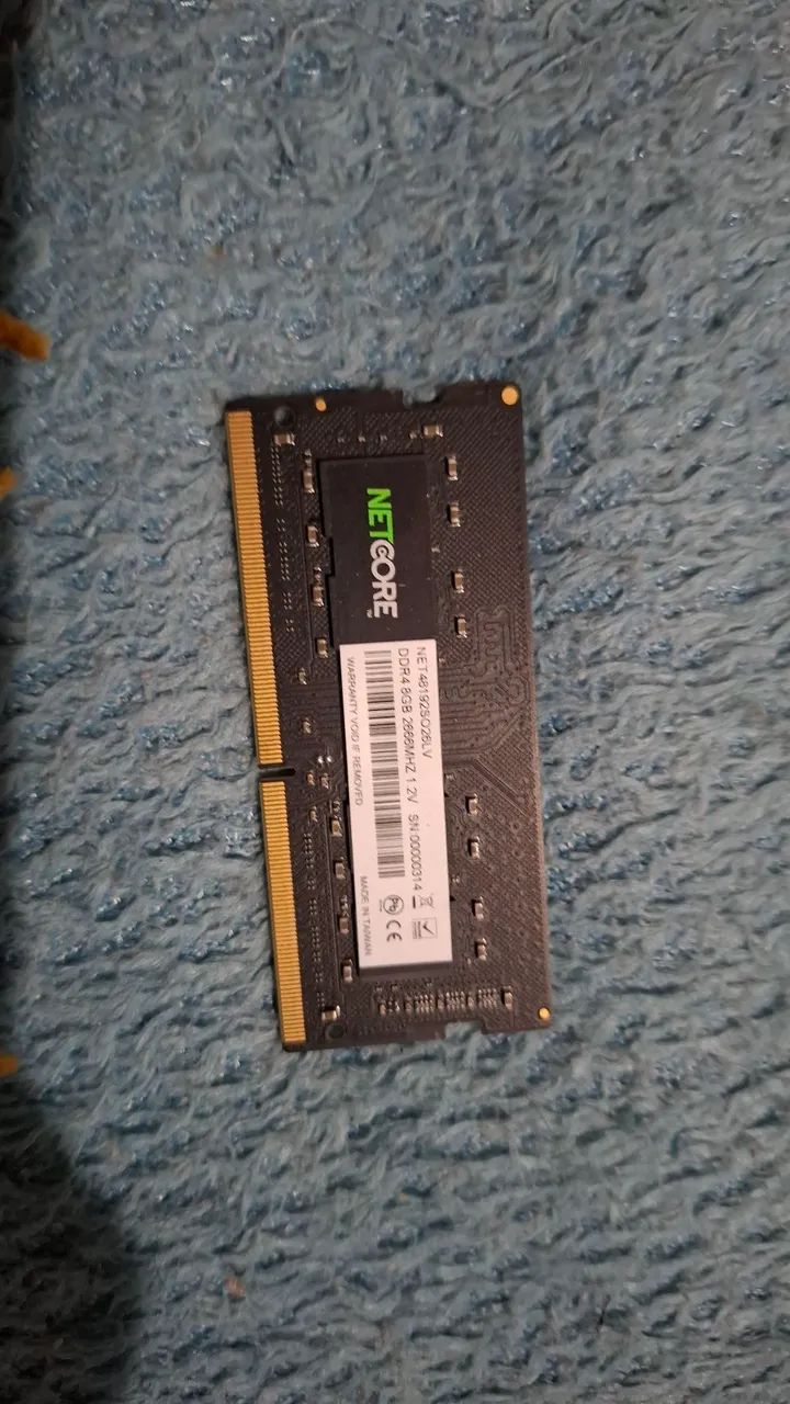 Memoria ram ddr4 8gb 2666 de notebook 