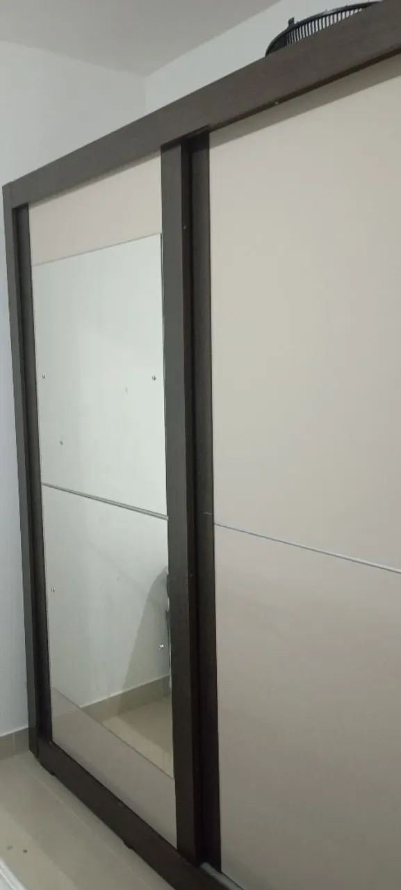 Guarda roupa casal 2 portas de correr 
