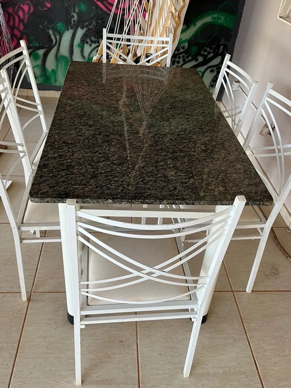 Mesa com 6 cadeiras - Foto 2