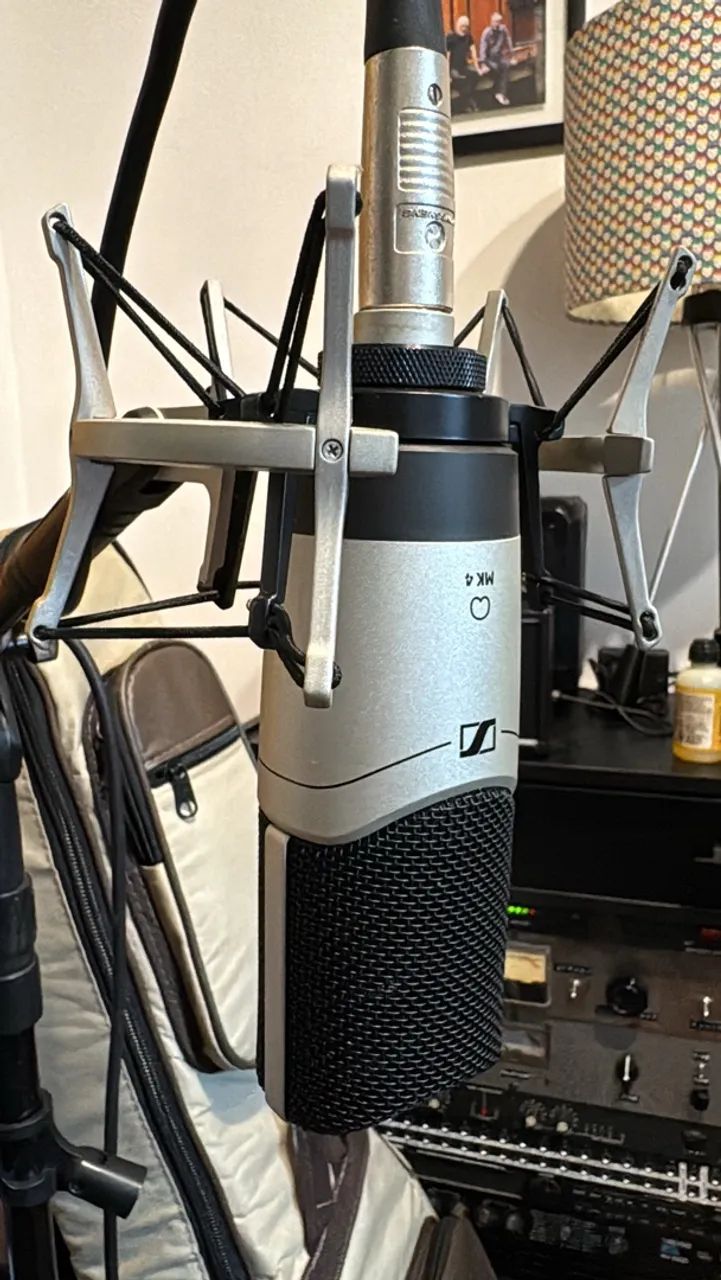 Microfone Sennheiser Mk4 + Shockmount  - Foto 2