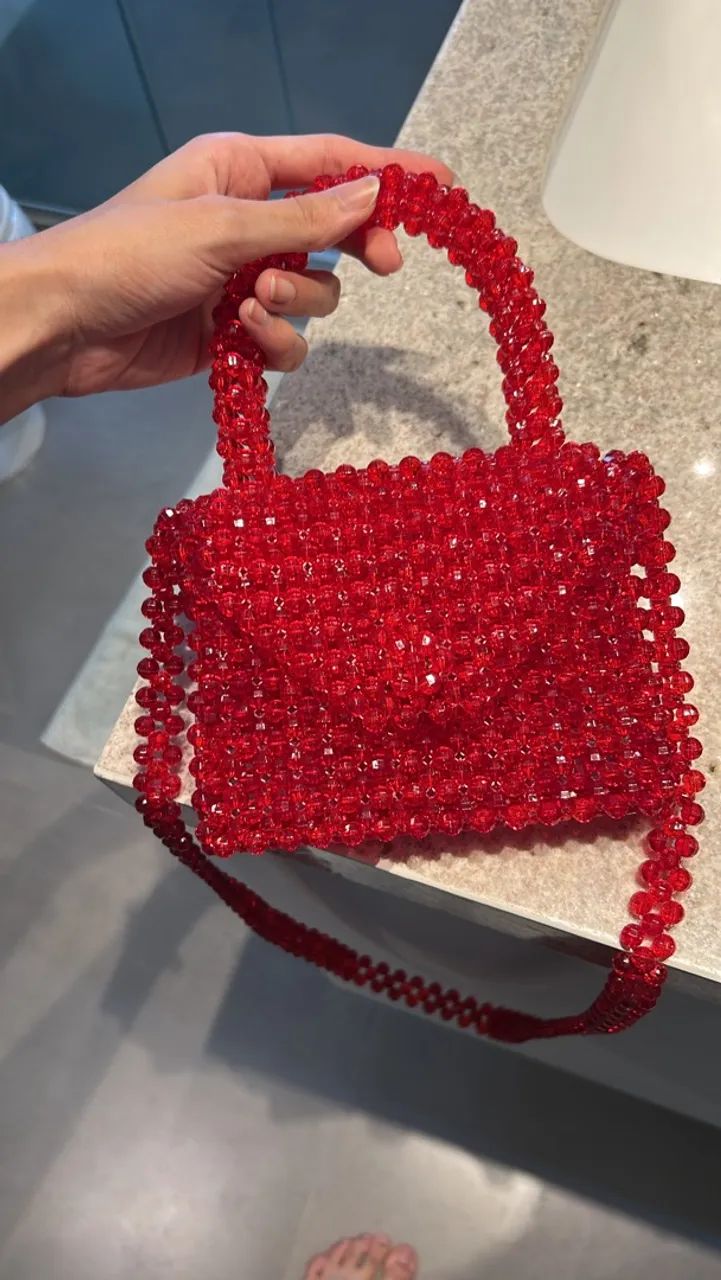 BOLSA MIÇANGAS VERMELHA - Foto 4