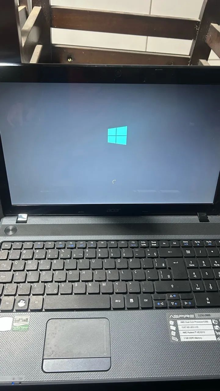 Vendo ou troco notbook acer