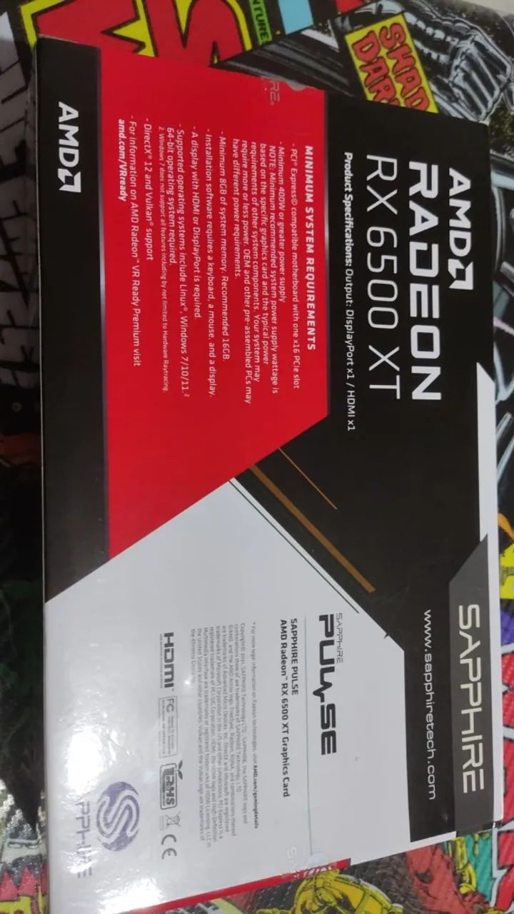 Placa de video Radeon RX 6500XT - Foto 2