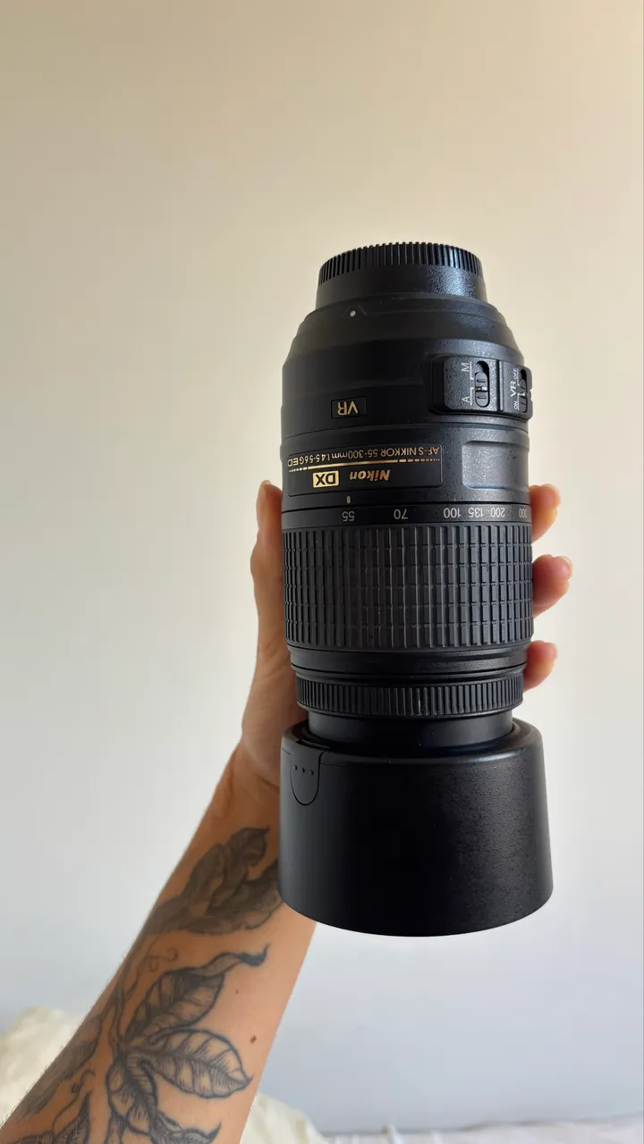 lente nikon 55 300mm