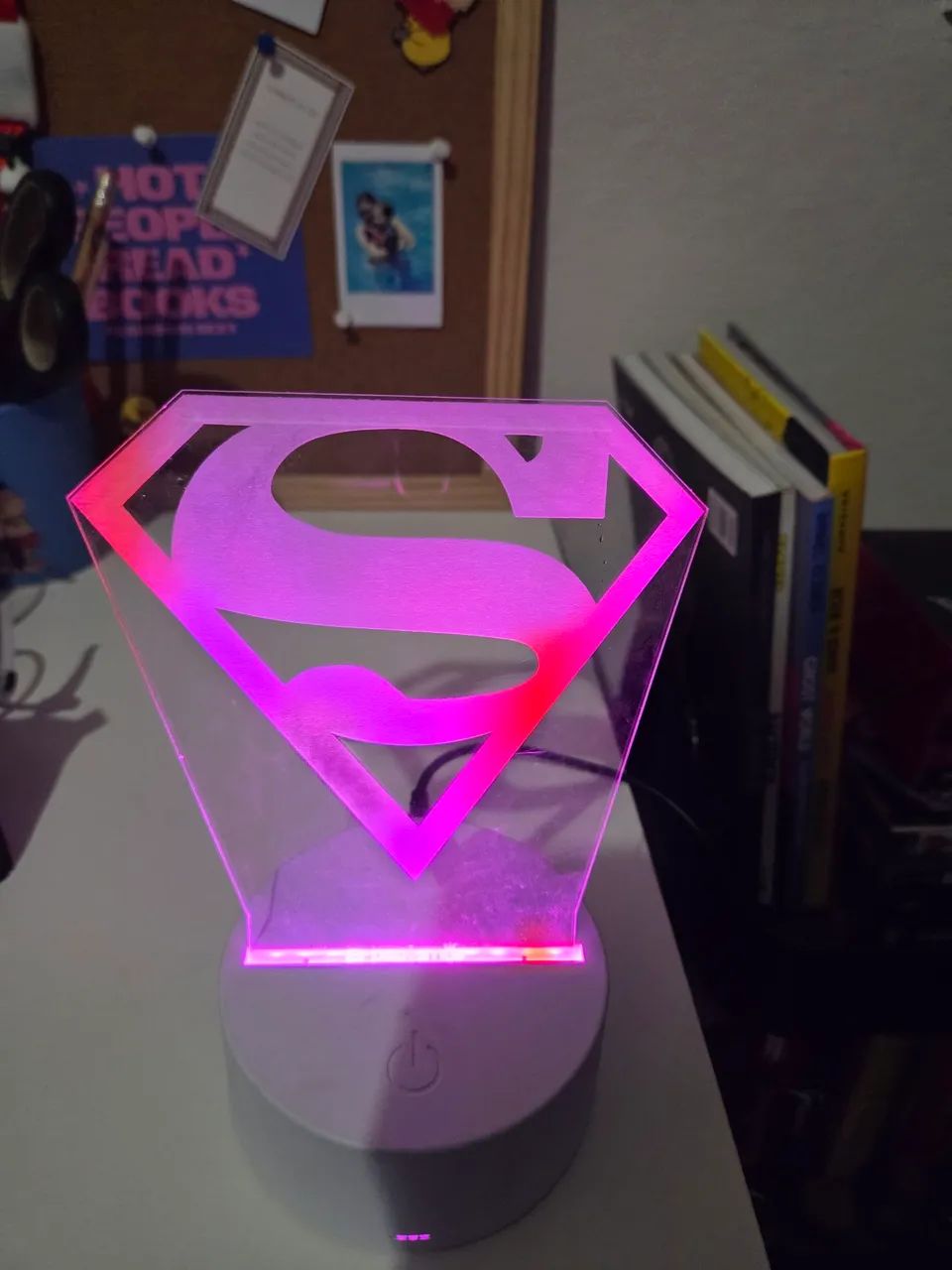 Luminaria superman - Foto 5