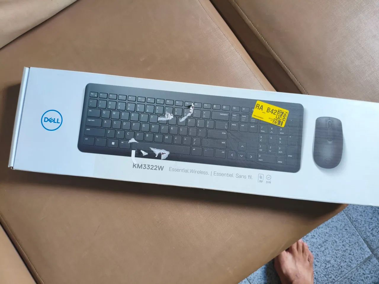Kit teclado e mouse Dell 