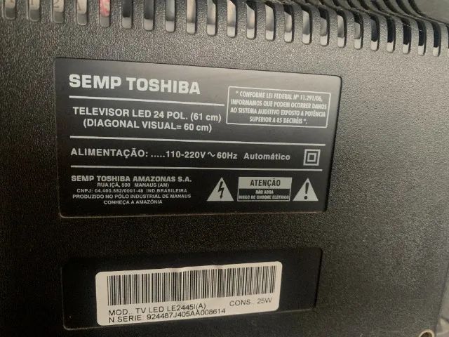 Monitor Toshiba 24 polegadas - LED hdmi - Foto 4