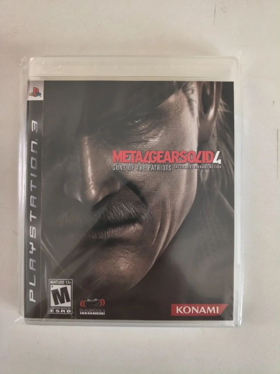 PS3 Metal Gear 4 (em estado de novo)