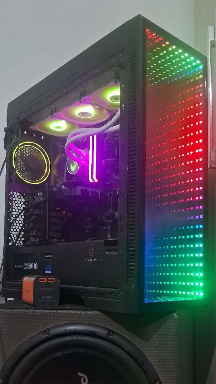 PCPC Gamer Completo + Periféricos + 2 Monitores