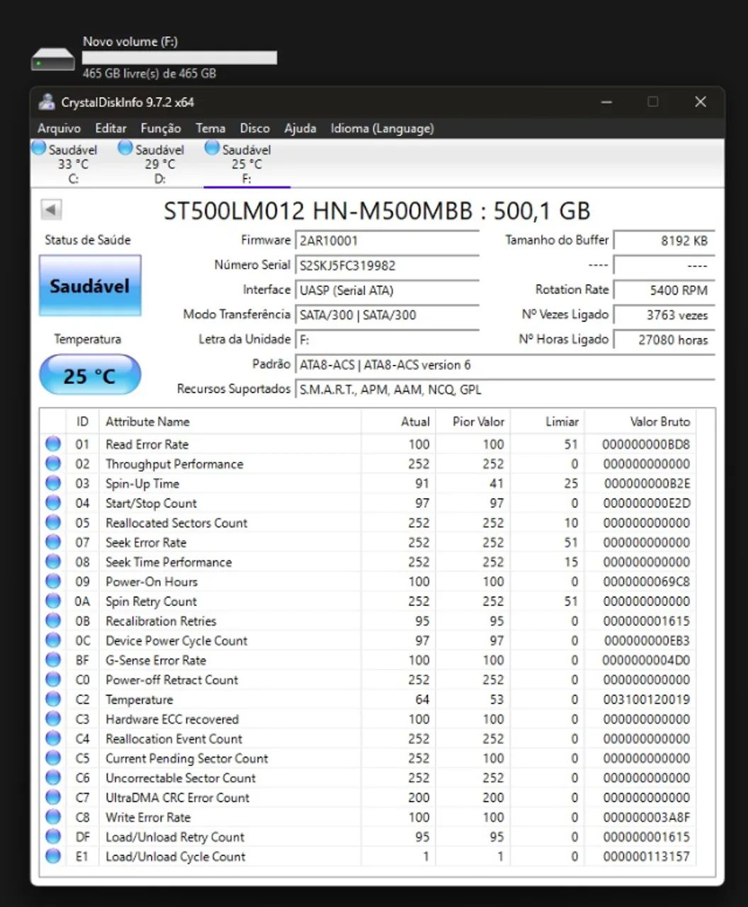 HD Samsung 500GB - Foto 4
