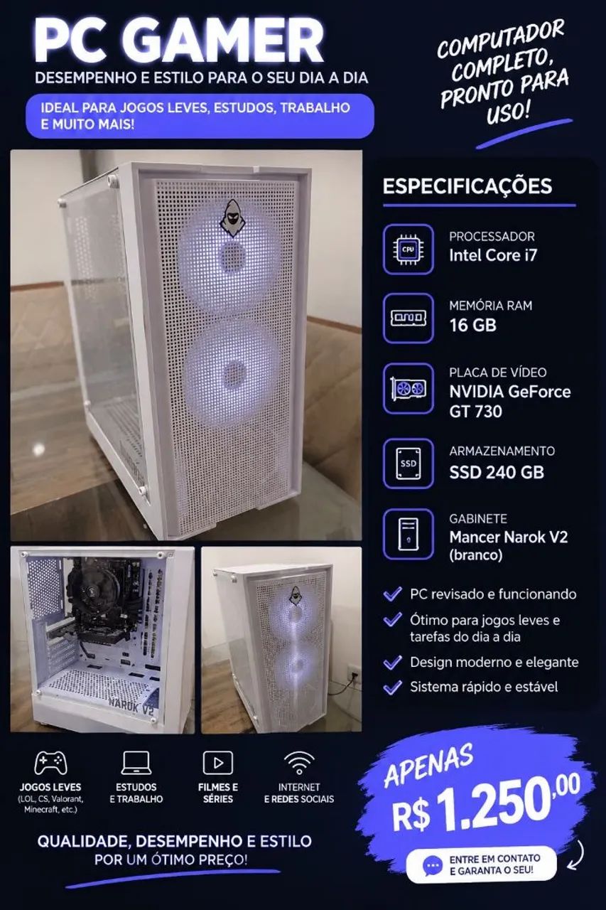 Pc gamer i7 