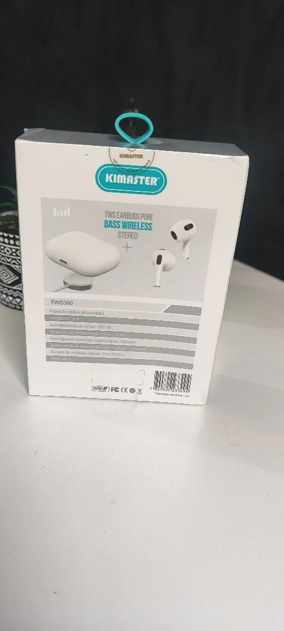 FONE DE OUVIDO BLUETOOTH KIMASTER!! - Foto 3