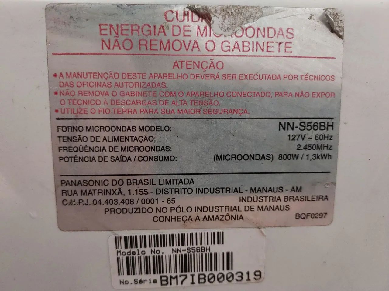 micro ondas panasonic BQF0297 - Foto 4
