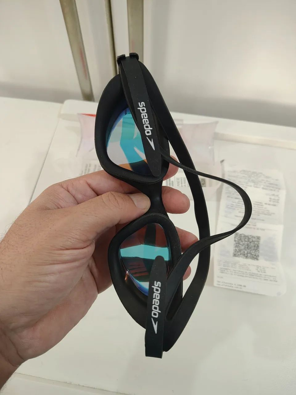 ÓCULOS DE NATAÇÃO SPEEDO TSUNAMI NOVO - Foto 5