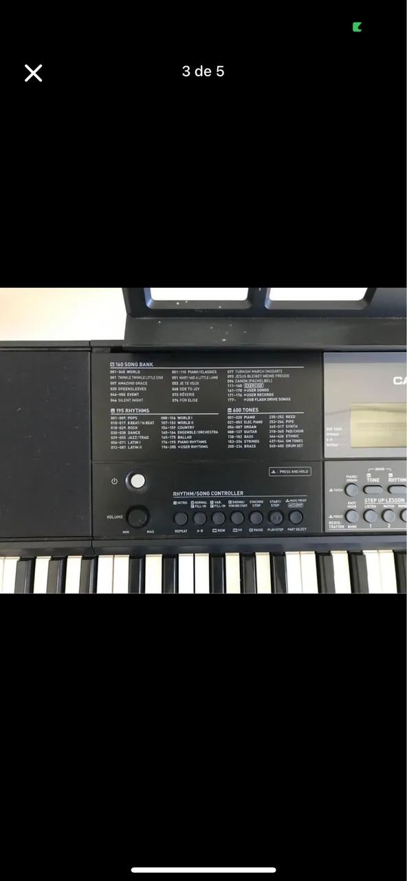 Teclado Casio Novo - Foto 3