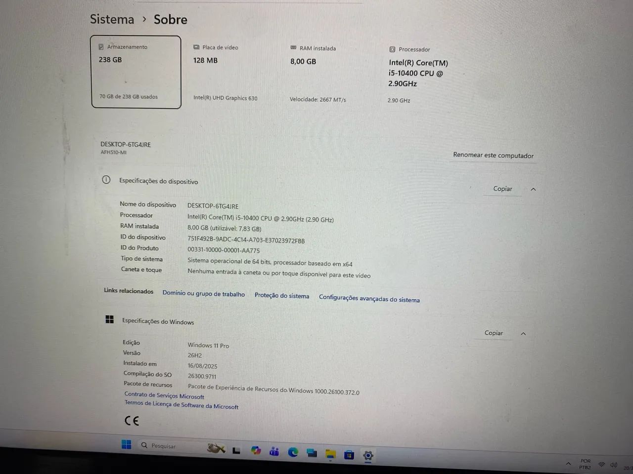 COMPUTADOR COMPLETO  - Foto 4