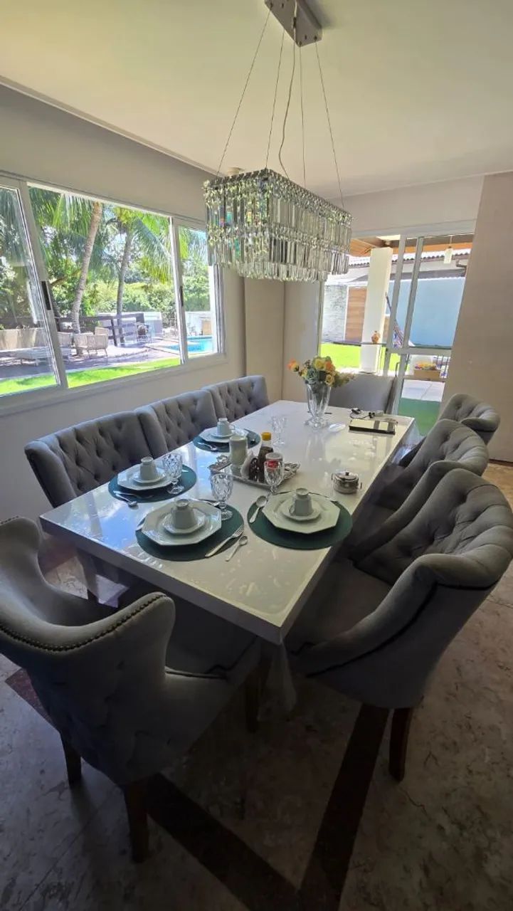 Mesa Jantar 1.80x0.90 C 8 Poltronas