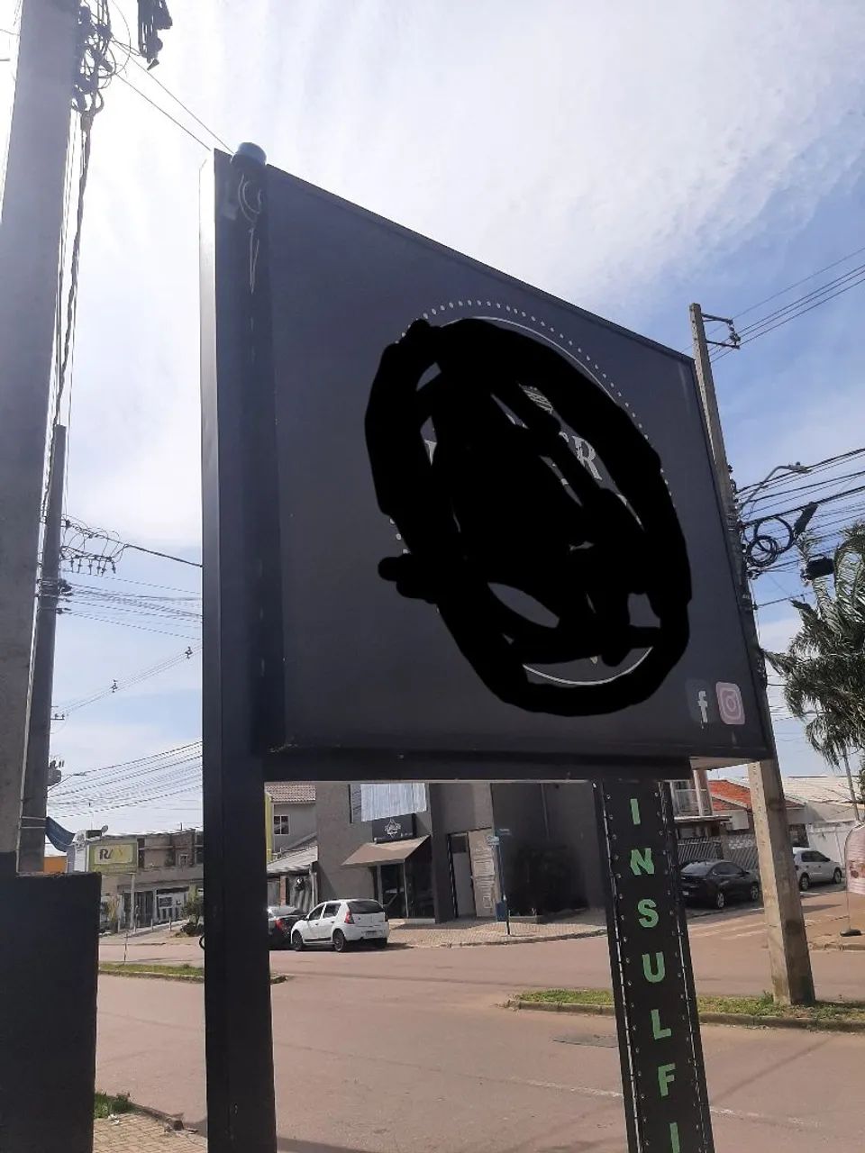 Placa para fachada com iluminação  - Foto 2
