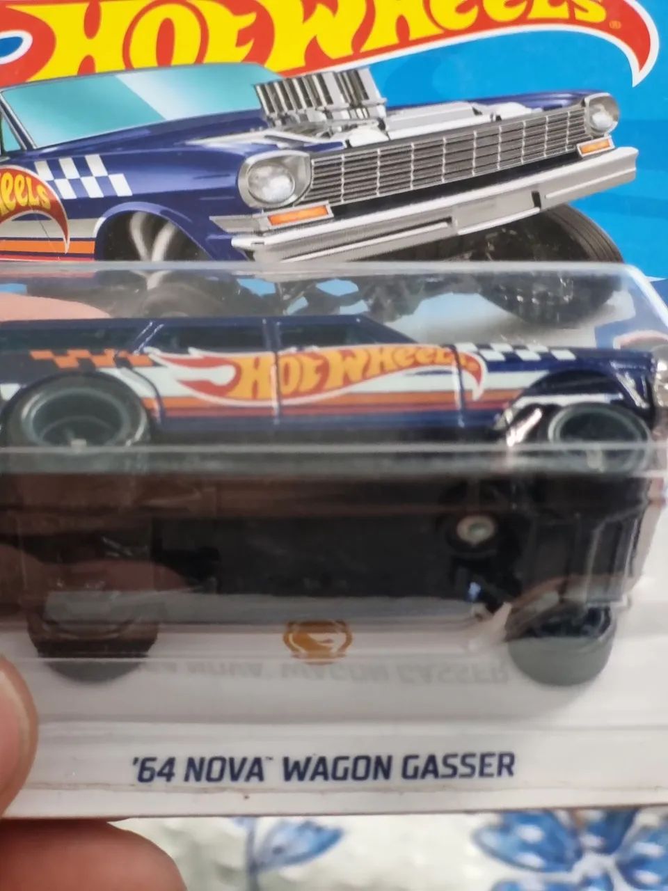 HOT WHEELS 64 NOVA WAGON GASSER (STH) - Hobbies e coleções